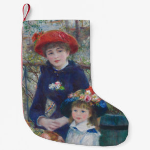 Renoir Two Sisters Terrace Frans Impressionisme Kleine Kerstsok