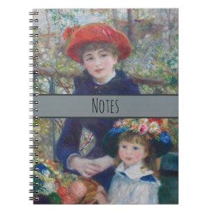 Renoir Two Sisters Terrace Frans Impressionisme Notitieboek