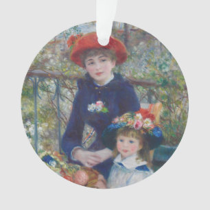 Renoir Two Sisters Terrace Frans Impressionisme Ornament