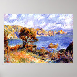 Renoir - Uitzicht op Guernsey Poster