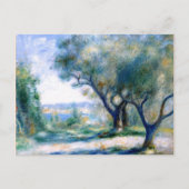 Renoir - Uitzicht van Mourillon Briefkaart (Voorkant)