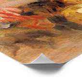 Renoir - Vaas met bloemen, 1884 Poster (Hoek)