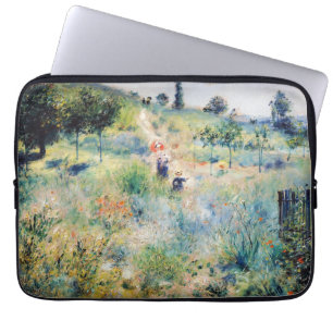 Renoir - Weg leidt door Tall Grass Laptop Sleeve
