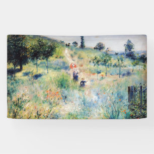 Renoir - Weg leidt door Tall Grass Spandoek