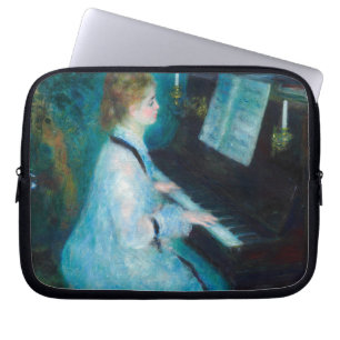 Renoir Woman Piano Music Musician Laptop Sleeve