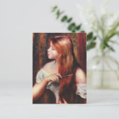 Renoir Young Girl Comportant Sa Carte Postale Des  (Debout devant)