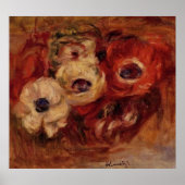 Renoir's Anemones still Life Poster (Voorkant)