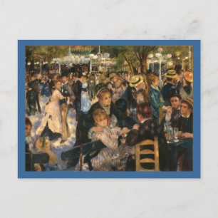 Renoir's Bal du de la Galette (1876) Briefkaart
