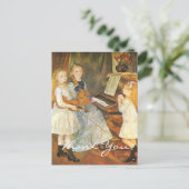 Renoir's Daughters of Catulle Mendes Briefkaart (Staand voorkant)