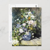 Renoir's "Spring Bouquet" - Carte postale (Devant / Derrière)