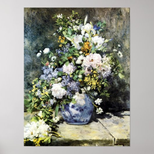 Renoir's "Spring Bouquet" - Poster (Devant)