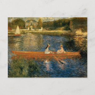 Renoir's The Seine at Asnières (The Skiff) ca. 187 Briefkaart