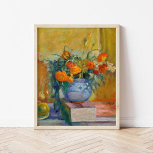 Renoncules au Vase Bleu   Pierre Bonnard Poster