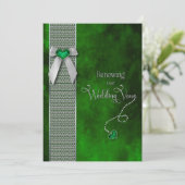 Renouveler les avis de Mariage Invitations Emerald (Debout devant)