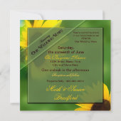 RENOUVELLEMENT DES VOIES MARIAGES - INVITATIONS -  (Dos)