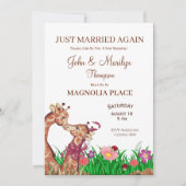 Renouvellement du Mariage mignon - Invitations (Devant)