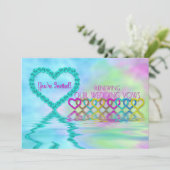 Renouvellement mariage de Vows Invitation - Roses/ (Debout devant)