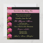 Renouvellement mariage des avis - Invitations (Dos)