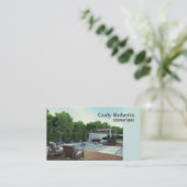 Renovatie Bouw landschapsarchitectuur Visitekaartje (Staand voorkant)