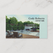 Renovatie Bouw landschapsarchitectuur Visitekaartje (Voorkant)