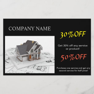 Renovatie Handyman Construction architect Flyer