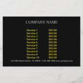 Renovatie Handyman Construction architect Flyer (Achterkant)