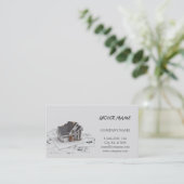 Renovatie Handyman Construction architect Visitekaartje (Staand voorkant)