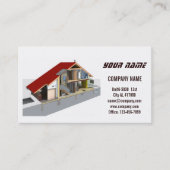 Renovatie Handyman Construction architect Visitekaartje (Voorkant)