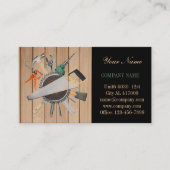 Renovatie Tools Handyman Carpentry Construction Visitekaartje (Voorkant)