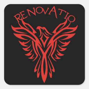 Renovatio: Phoenix Vierkante Sticker