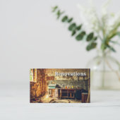 Renovation Home Improvements Visitekaartje (Staand voorkant)