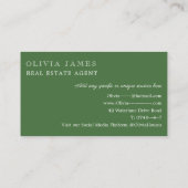 Rénovation immobilière carte de visite (Dos)