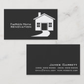 Rénovation / Retrait / Carte de visite (Devant / Derrière)