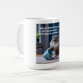 Rent-Free Menace Koffie Mok (Voorkant links)