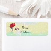 Rente  adressaufkleber etiket (Insitu)