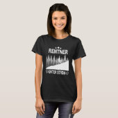 Rentner Unter Strom Ebike Gezegde Mountainbike Mot T-shirt (Voorkant volledig)