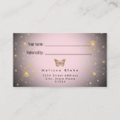 renvoyer un ami papillon sur une carte de référenc (Dos)