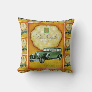 Reo-Royale Acht Automobile Ad Kussen