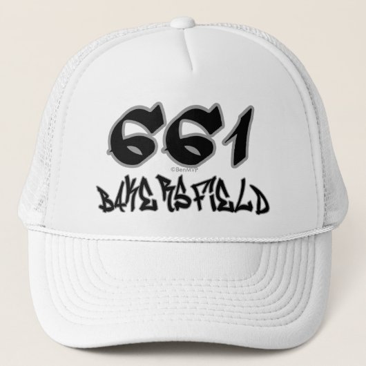 Rep Bakersfield (661) Trucker Pet (Voorkant)