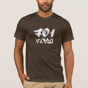 Rep Fargo (701) T-shirt