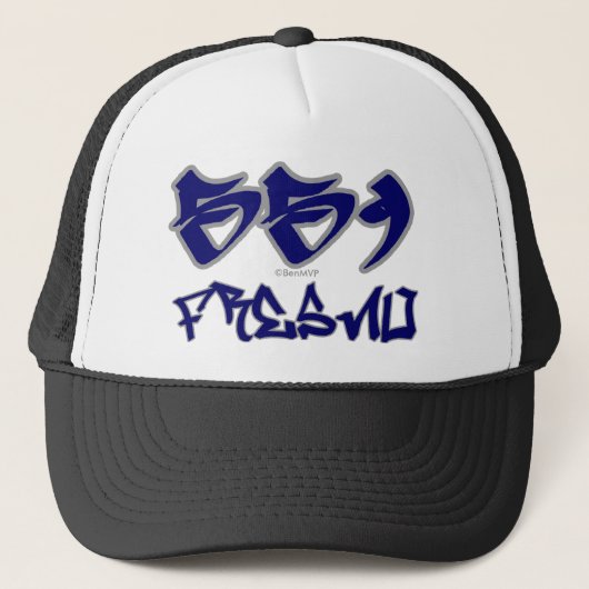 Rep Fresno (559) Trucker Pet (Voorkant)