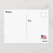 Rep. Tulsi Gabbard van Hawaï Debat Quote Briefkaart (Achterkant)