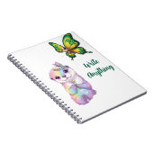 Répandez vos ailes" Carnet papillon (Côté Droit)