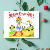 Répandre Ces Graines Inspiration Carte Postale