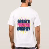 Répandre la joie avec Neon Sunburst T-Shirt (Dos)