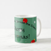 Répandre l'amour, répandre la Mug de Noël à la joi (Devant droit)