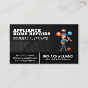 Reparateur Apparaat Fix Klusjesman Visitekaartje