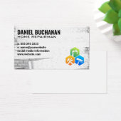 Réparateur | Mur en briques peintes (Bureau)