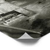 Reparatie auto, begin jaren '00 poster (Hoek)