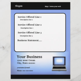 Reparatie computertechnicus flyer